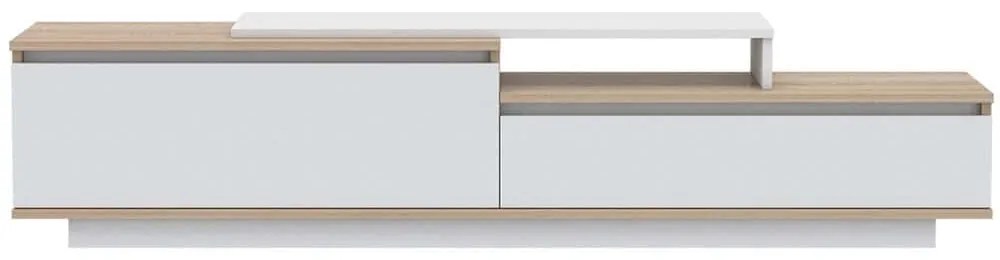 Έπιπλο Τηλεόρασης Pure 768ESL1902 180x35x42cm Sonoma-White