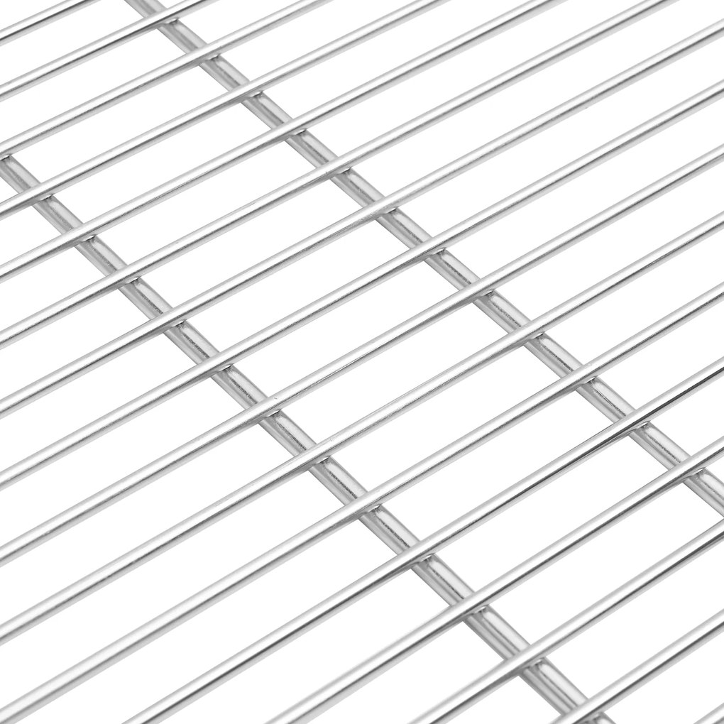 vidaXL BBQ Grill Grate Ασημί Ø60 εκ Ανοξείδωτο ατσάλι