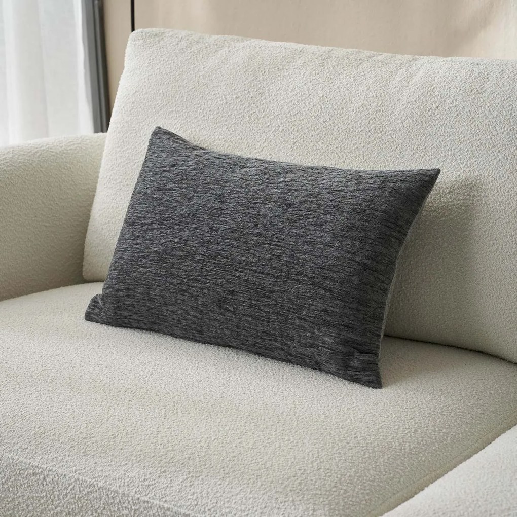 Διακοσμητική Μαξιλαροθήκη (40x60) Gofis Home Ondine Pearl Grey 184/14