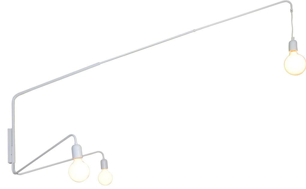 HL-3591-3 MIMA BLACK WALL LAMP