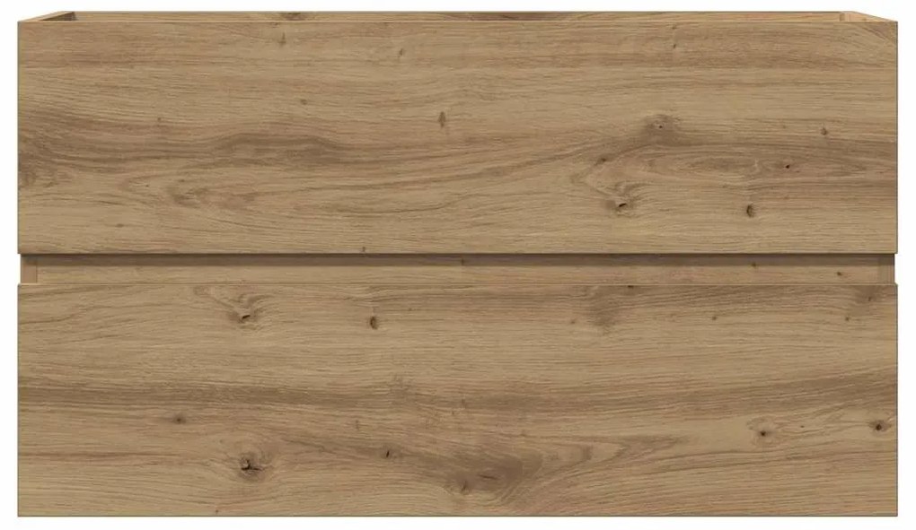 vidaXL Ντουλάπι Μπάνιου Κρεμαστό Παλ. Ξύλο 80x38,5x45 εκ. από Επ. Ξύλο