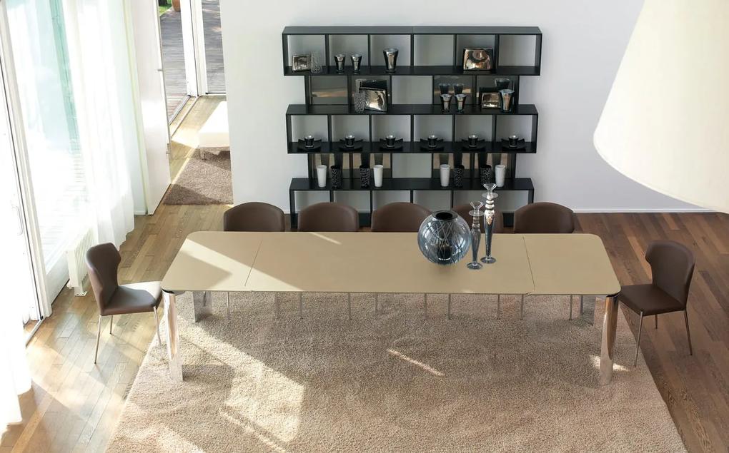 Τραπέζι Arthur Ceramic Top-2 163-213-263x101x77  - Wood veenered grey finishing oak
