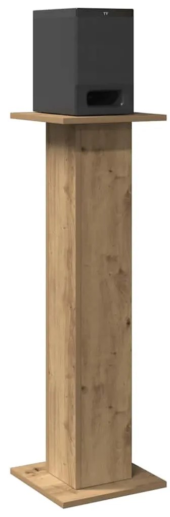 vidaXL Βάσεις Ηχείων 2 τεμ. Αρτισιανή Δρυς 30x30x95 εκ. Επεξ. Ξύλο