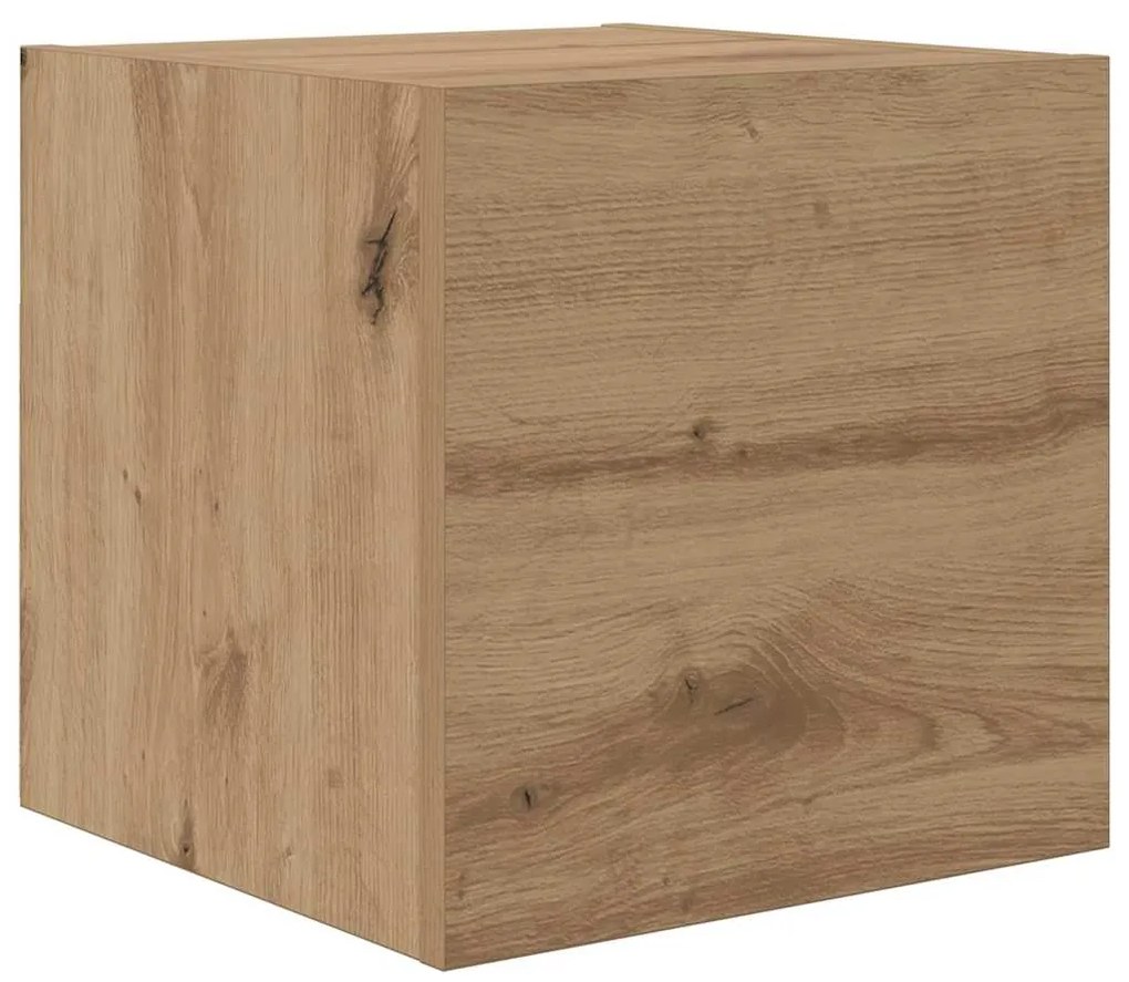 vidaXL Σετ επίπλου τηλεόρασης 7 pcs artisan δρυς 60 x 30 x 30 cm