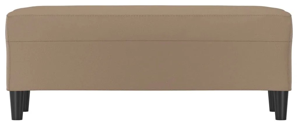 vidaXL Πάγκος Καπουτσίνο 100 x 35 x 41 εκ. από Συνθετικό Δέρμα