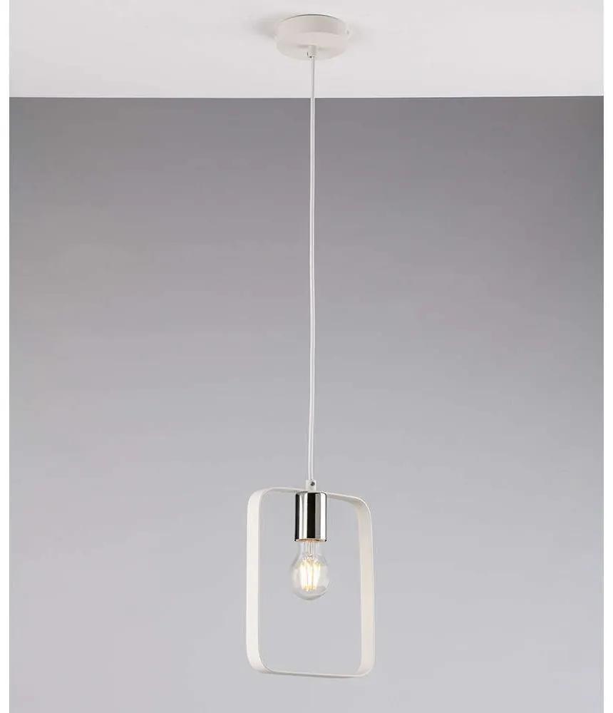 Φωτιστικό Οροφής Smith I-SMITH-S1-BCO 1xE27 19,5x150cm White Luce Ambiente Design Μέταλλο