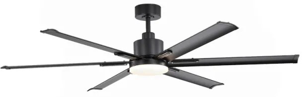 Ανεμιστήρας Οροφής Dimmable DC 45W Φ165 Μαύρος Τηλεχειριστήριο FANKMBL10G Aca FANKMBL10G
