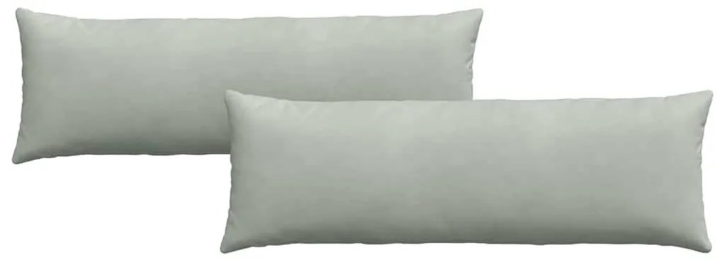 vidaXL Μαξιλάρι Καναπέ 2 pcs Ανοιχτό γκρι 120 x 40 cm