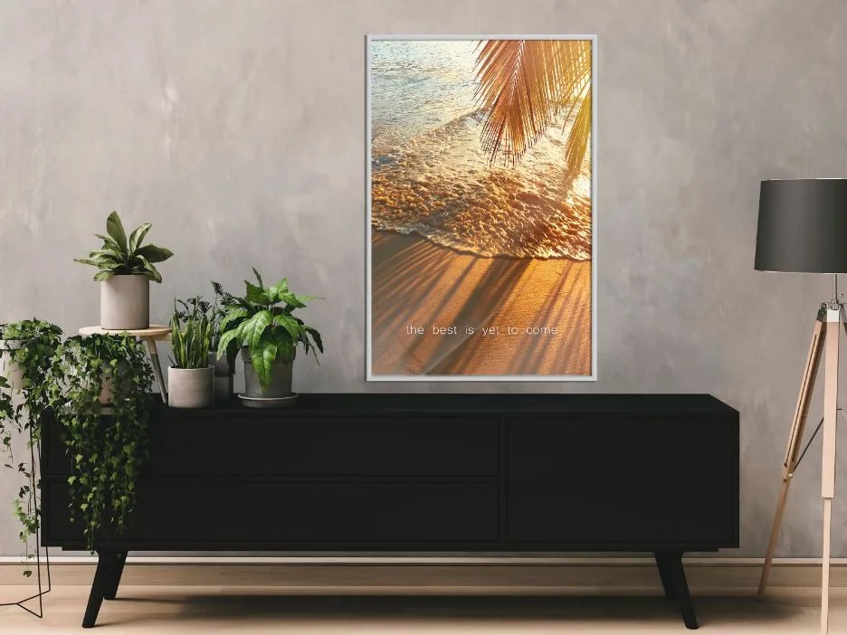 Αφίσα - Beach of Dreams - 20x30 - Χρυσό - Χωρίς πασπαρτού