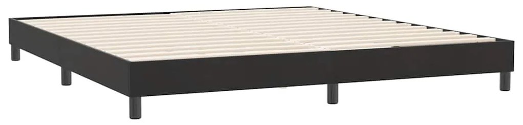 vidaXL Πλαίσιο κρεβατιού χωρίς στρώμα Μαύρο 180x210 cm Βελούδινο