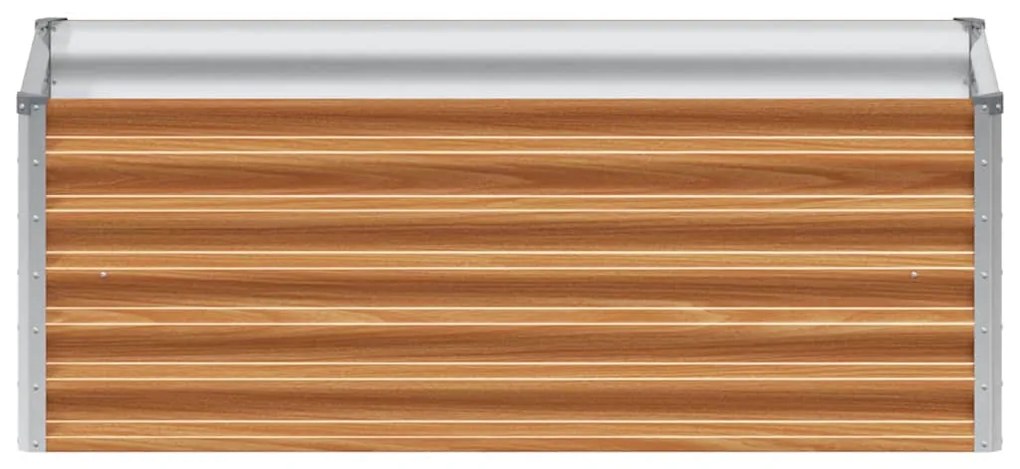 vidaXL Υπερυψωμένη Ζαρντινιέρα 98 x 50 x 36 εκ. Επικαλυμμένος Χάλυβας