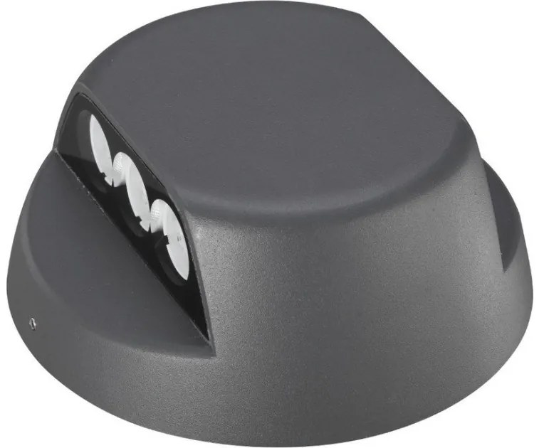 Απλίκα Φωτιστικό Τοίχου WW12304 LED 1W Ανθρακί IP54 Sunlight-WW12304-Ανθρακί WW12304