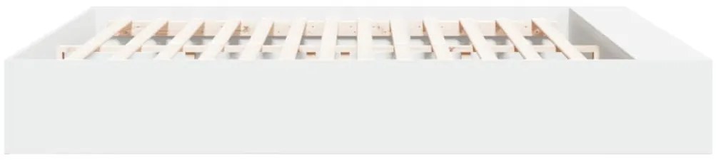 vidaXL Πλαίσιο Κρεβατιού Λευκό 180 x 200 εκ. Επεξεργ. Ξύλο
