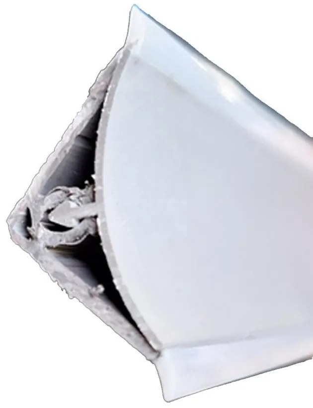 Αρμοκάλυπτρο Αλουμινίου Πομπέ Μέσα ART01 Νίκελ Ματ 2 μέτρα 200x2.9x2.9 εκ.