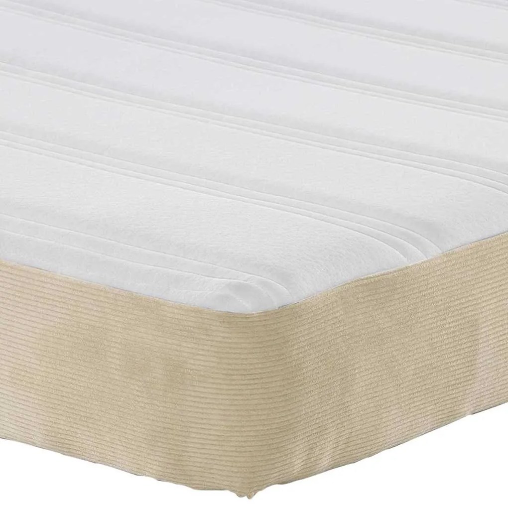 vidaXL Στρώμα Κρεβατιού με στρώμα Πράσινο 140 x 190 cm ύφασμα