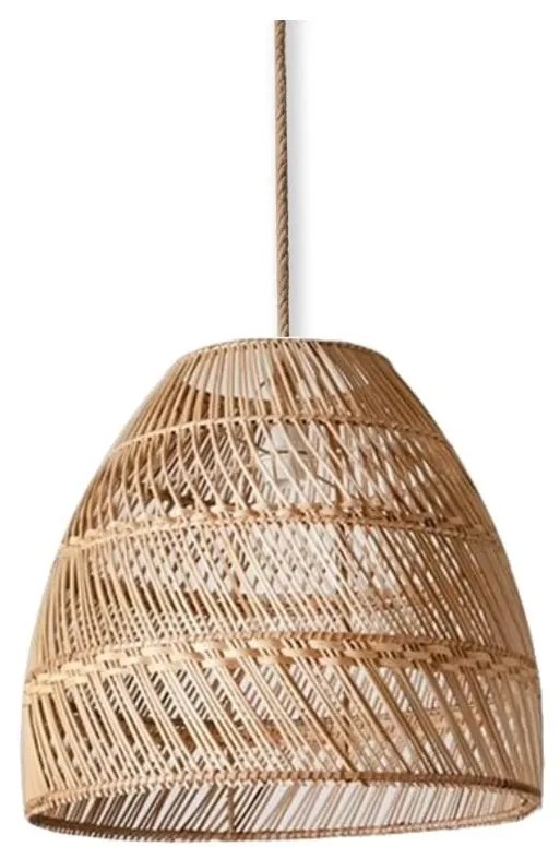 Ceiling Light S Line Ø60cm Rattan Cuba Χειροποίητο Κρεμαστό S1660-00N3