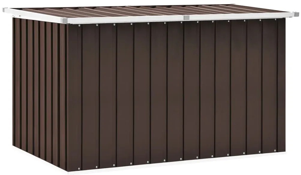 vidaXL Μπαούλο Αποθήκευσης Κήπου Καφέ 149 x 99 x 93 εκ.