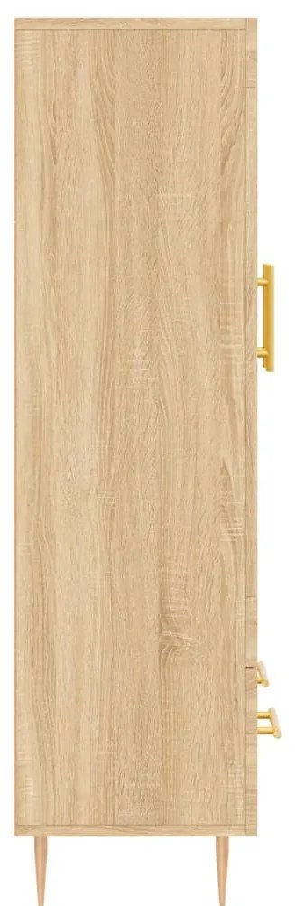 vidaXL Ντουλάπα Sonoma Δρυς 69,5 x 31 x 115 εκ. από Επεξεργασμένο Ξύλο