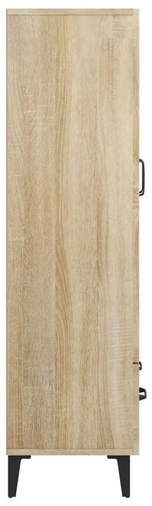 vidaXL Ντουλάπα Sonoma Δρυς 70 x 31 x 115 εκ. από Επεξεργασμένο Ξύλο