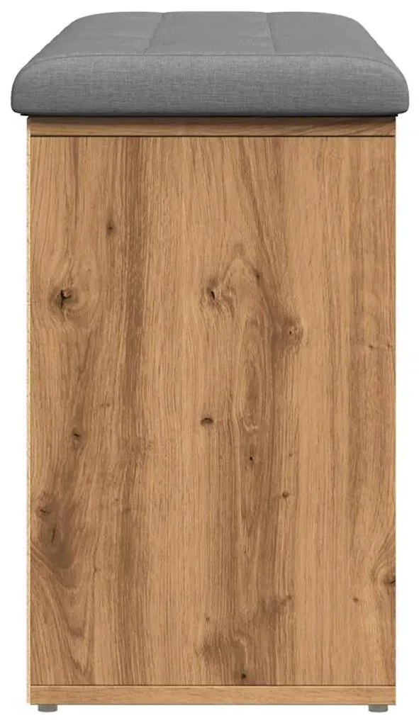 ΠΑΓΚΟΣ ΠΑΠΟΥΤΣΙΩΝ  ARTISAN OAK 102X32X50 CM ΚΑΤΑΣΚΕΥΑΣΜΕΝΟ ΞΥΛΟ 857626