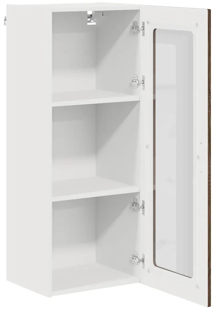 vidaXL Ντουλάπα Κουζίνας με ράφι Καφέ δρυς 40 x 31 x 100 εκ.