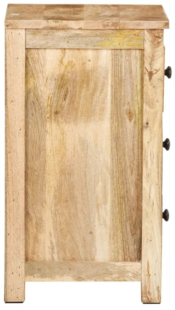 vidaXL Κομοδίνο 45 x 35 x 60 εκ. από Μασίφ Ξύλο Μάνγκο