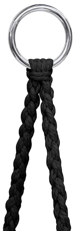 vidaXL Αιώρα / Κρεμαστή Πολυθρόνα Ανθρακί 80 εκ.