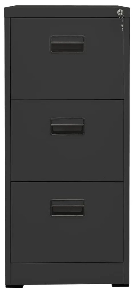 vidaXL Αρχειοθήκη Ανθρακί 46 x 62 x 102,5 εκ. από Ατσάλι