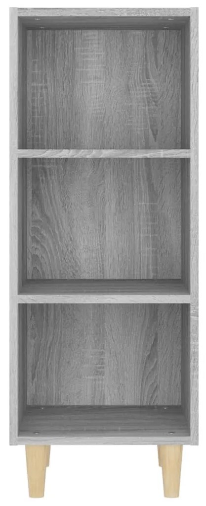 vidaXL Ντουλάπι Γκρι sonoma 34,5x32,5x90εκ. από Επεξεργασμένο Ξύλο