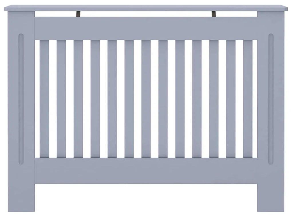 vidaXL Καπάκι Καλοριφέρ 2 pcs Γκρι 112 x 19 x 81.5 cm