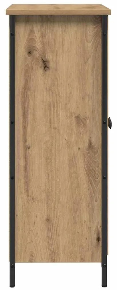 vidaXL Πλαϊνό γραφείο Artisan Oak 70 x 30 x 80 εκ. Επεξεργασμένο ξύλο