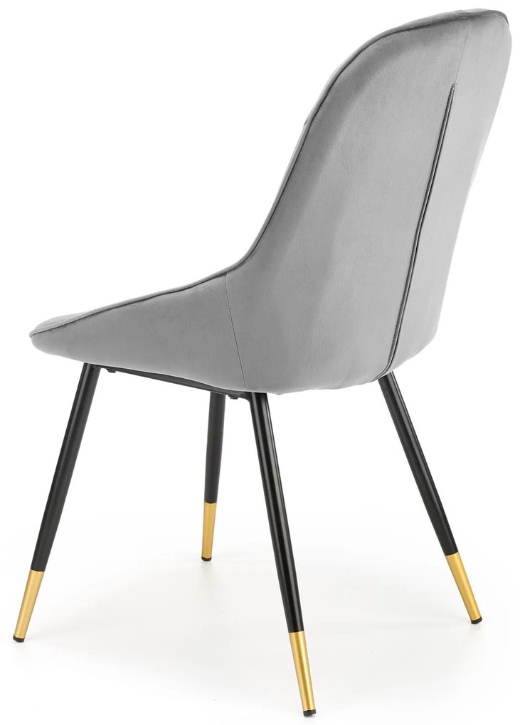 K437 chair color: grey DIOMMI V-CH-K/437-KR-POPIELATY