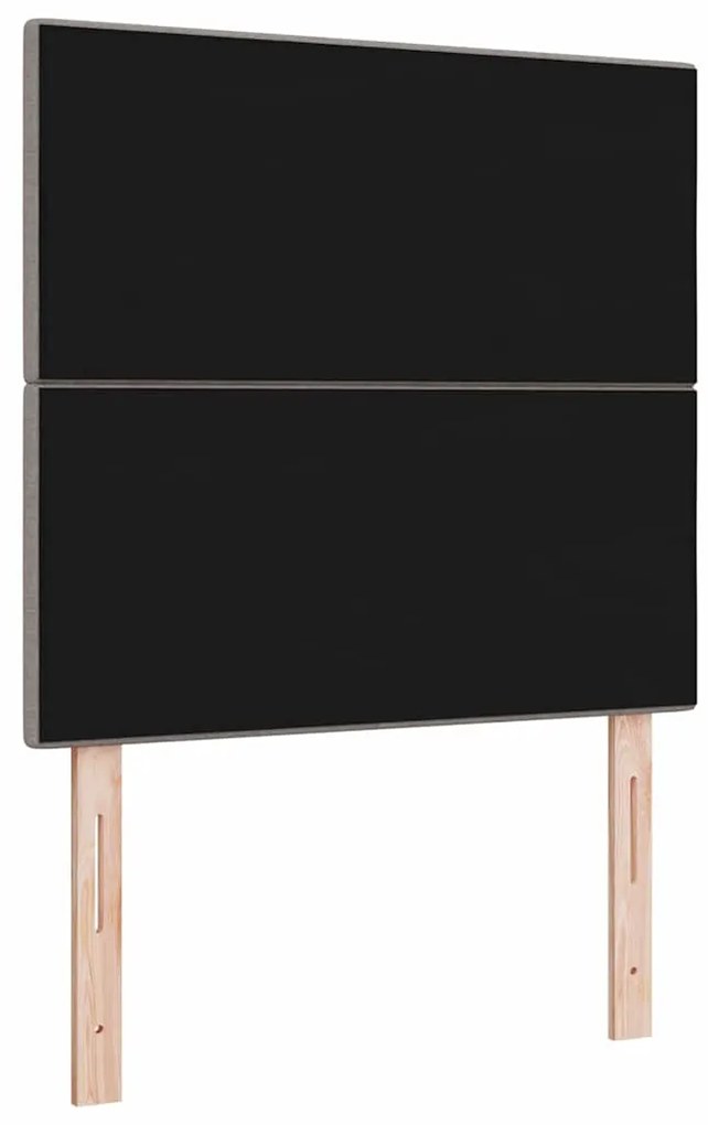 vidaXL Κεφαλάρι με κεφαλάρι Taupe 100 cm ύφασμα