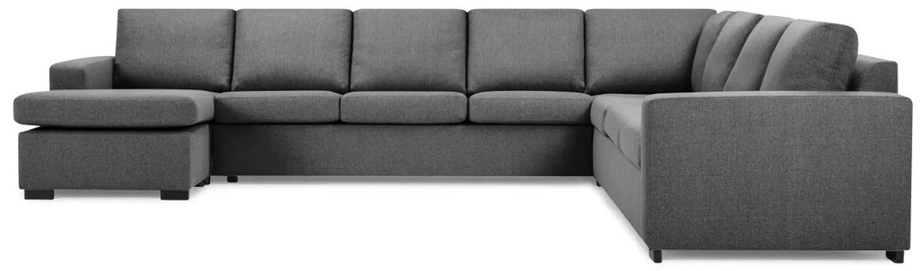 Γωνιακός Καναπές Scandinavian Choice C137, Γκρι, 344x285x80cm, Πόδια: Ξύλο | Epipla1.gr