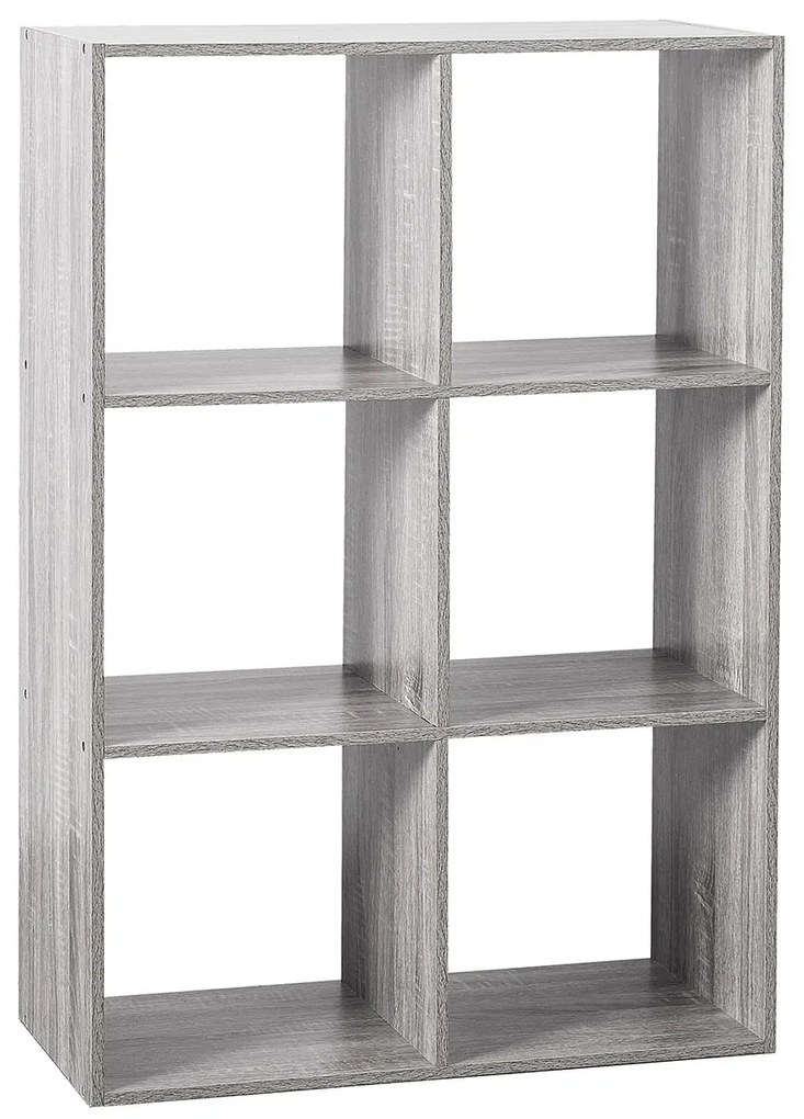 Βιβλιοθήκη Δαπέδου 6 Θέσεων (67.6x32x100.5) F-V Mix N' Modul Grey 138909A