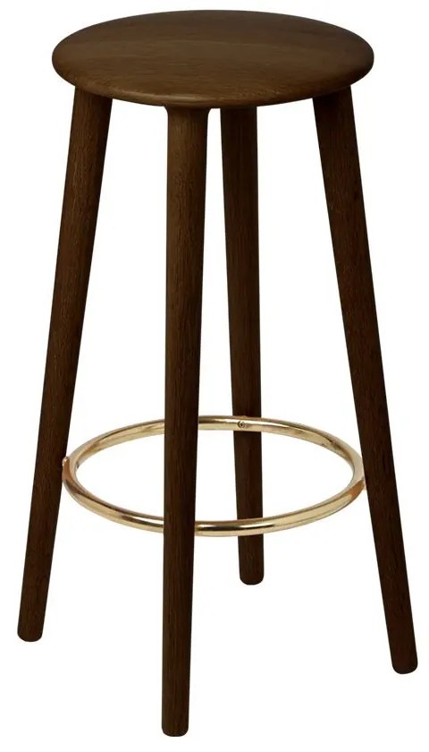 Σκαμπό Μπάρ Socialite 5880 44x67.5cm Dark Oak Brown Umage