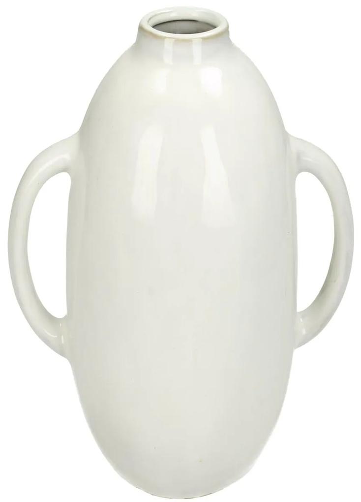 Βάζο Πρόσωπο Λευκό Κεραμικό 19x12.7x18.6cm - Κεραμικό - 05153751