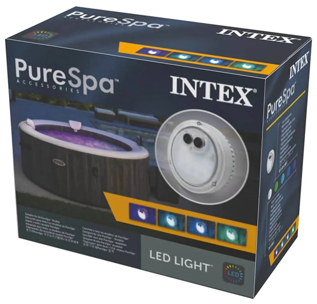 INTEX Φωτισμός LED για Spa Πολύχρωμο 28503