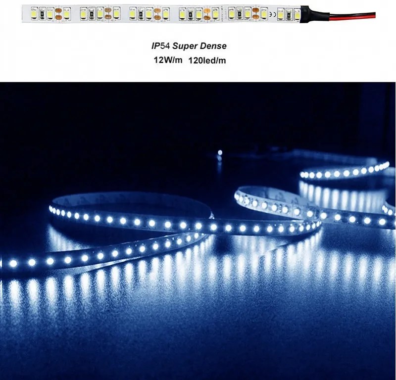 Adeleq Ταινία Led 5 Μέτρα 12Vdc 12W Και 120 Led Ανά Μέτρο Ip54 Μπλε 30-461212024