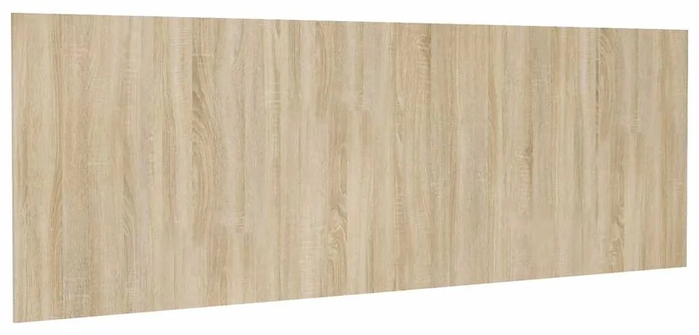 vidaXL Κεφαλάρι Κρεβατιού Sonoma Δρυς 240x1,5x80 εκ. από Επεξεργ. Ξύλο
