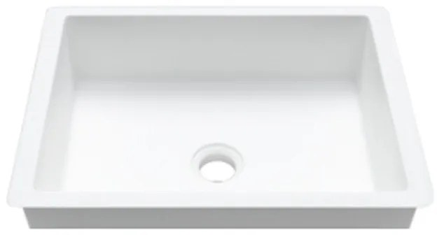 Hanex S-008 N-WHITE Νιπτήρας Μπάνιου Ένθετος Ακρυλικός 524x324x138mm Λευκός
