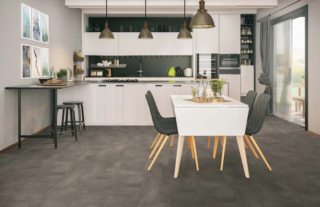 GLUEDOWN 55 LVT ΒΙΝΥΛΙΚΟ ΠΛΑΚΑΚΙ 2.3mm 679M ZINC\STEEL NewPlan