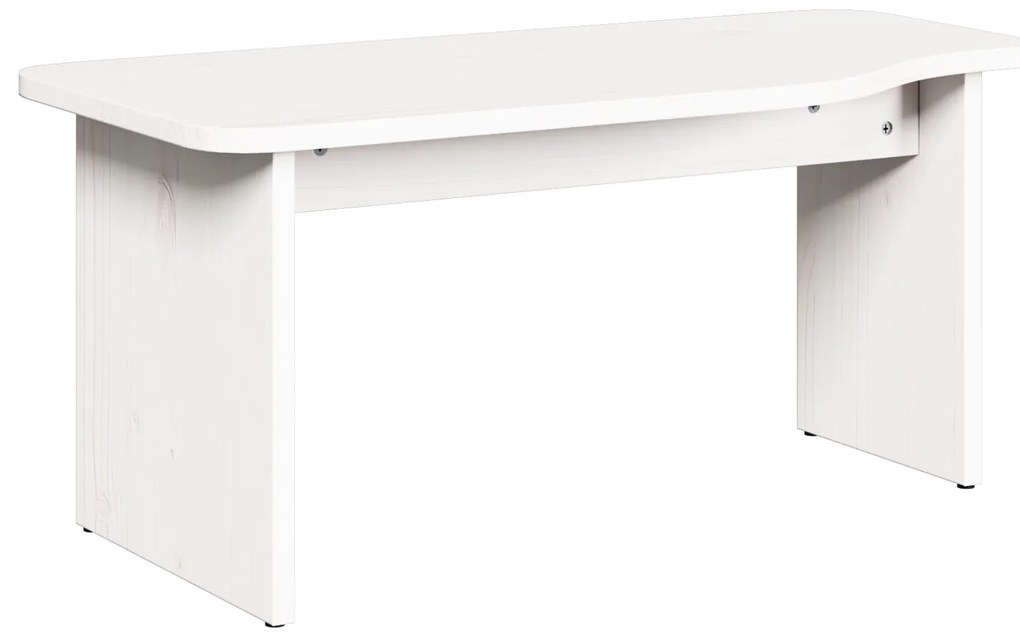 vidaXL Τραπεζάκι σαλονιού Λευκό 100 x 69 x 35.5 εκατοστά