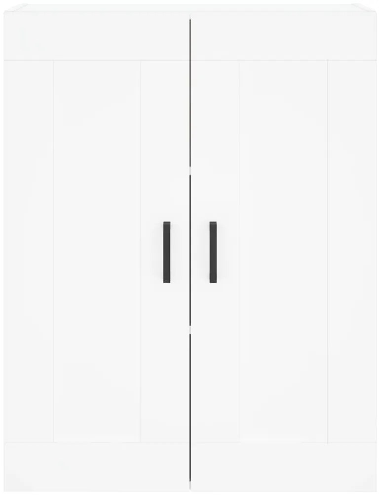 vidaXL Ντουλάπι Λευκό 69,5x34x180 εκ. από Επεξεργασμένο Ξύλο