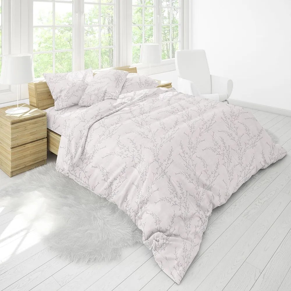 Σεντόνια Premium 5006 (Σετ 3τμχ) Linen Anna Riska Μονό 160x270cm 100% Βαμβάκι