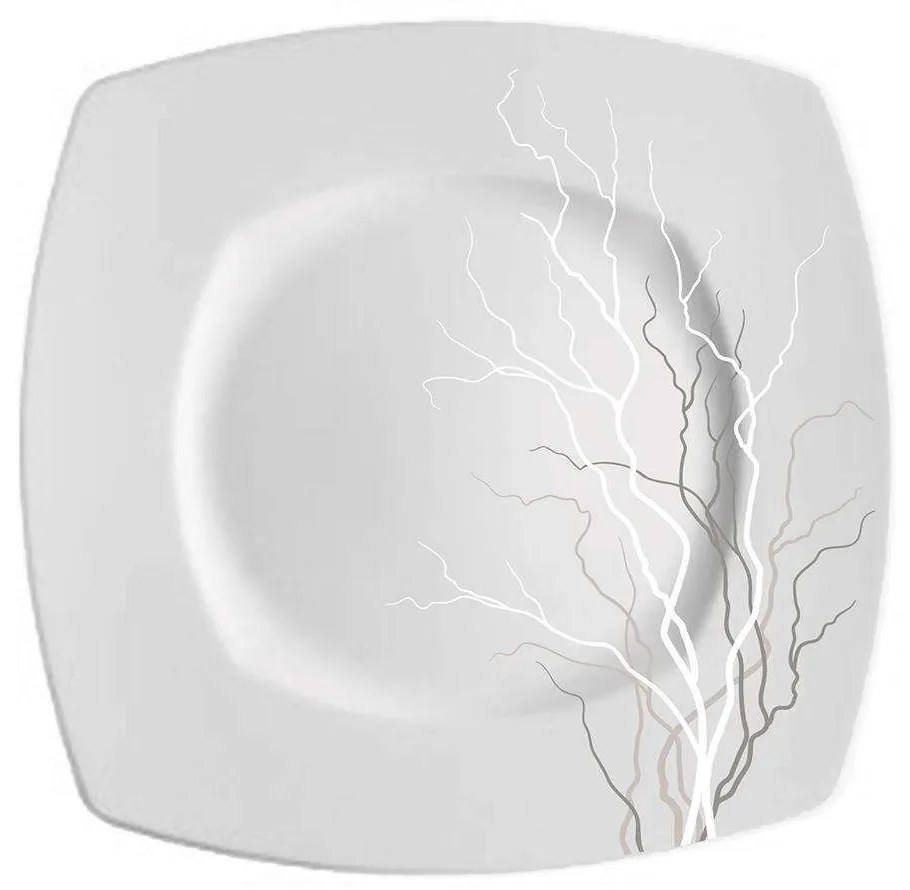 Σερβίτσιο Πιάτα Φαγητού Tokai (Σετ 20Τμχ) 50.287.40 White-Multi Cryspo Trio 20 τμχ Porcelain