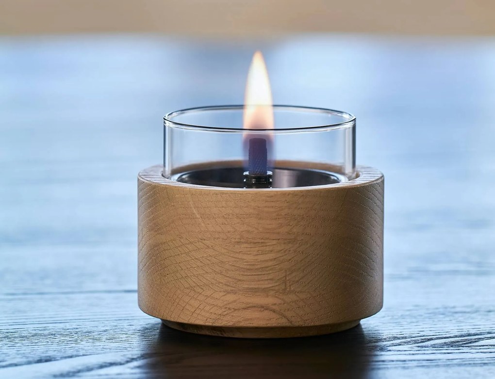Επιτραπέζια Εστία Φωτιάς Lotus 10 Tenderflame με διάρκεια καύσης 4 - 5 ώρες, χωρητικότητα δεξαμενής 150ml και διαστάσεις 10x8.5cm - Natural