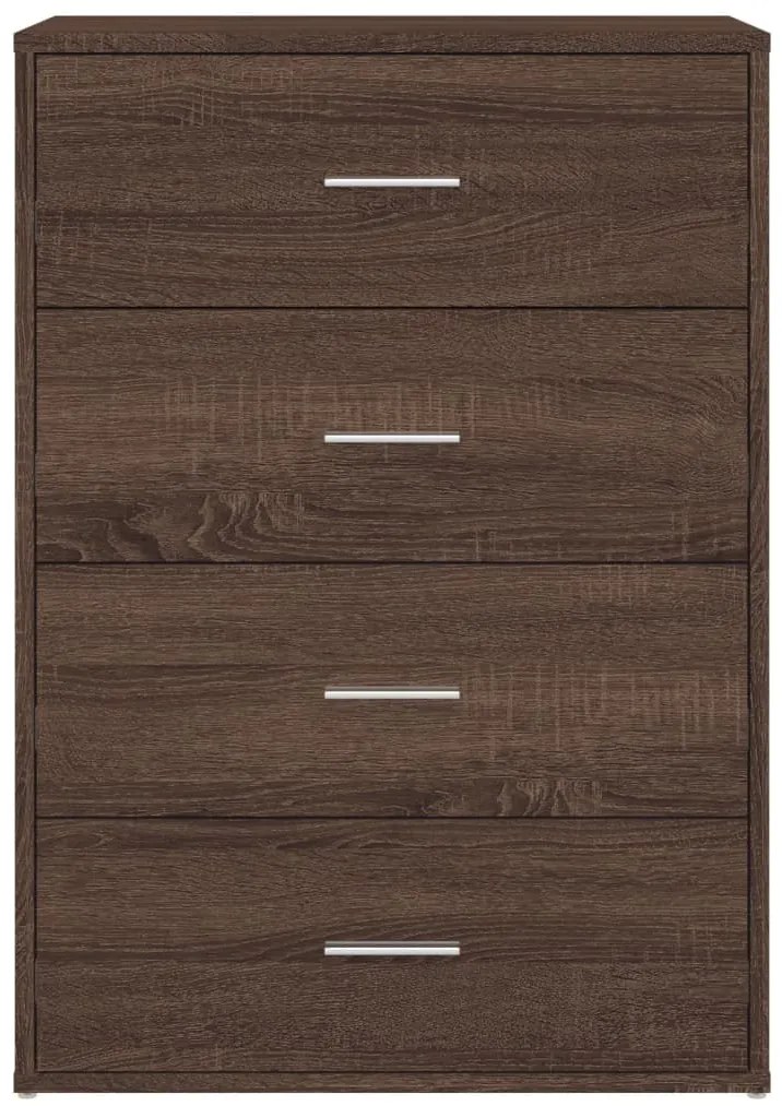 vidaXL Ντουλάπι Καφέ Δρυς 60 x 31 x 84 εκ. από Επεξεργ. Ξύλο