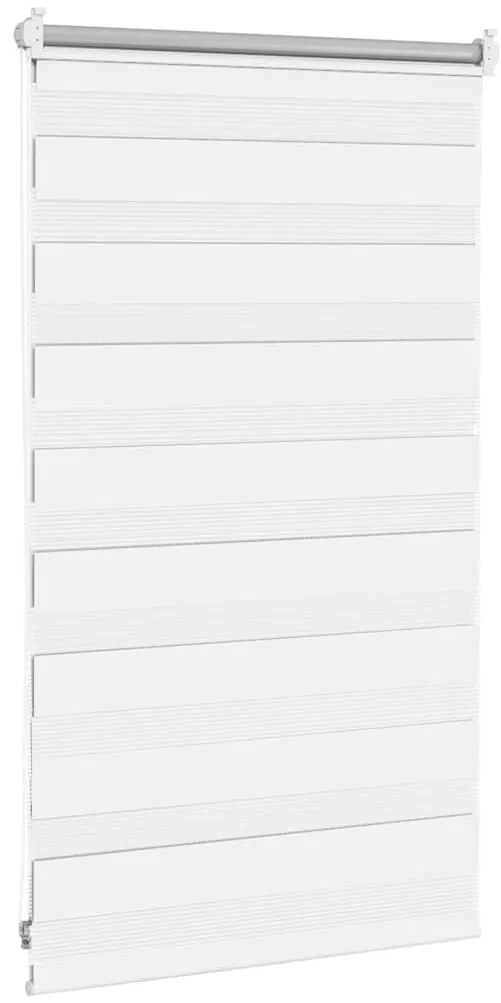 vidaXL Ρόλερ Zebra Λευκό 50 x 100cm