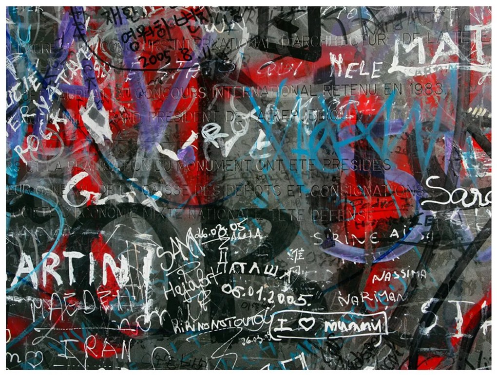 Φωτοταπετσαρία - Urban graffiti 300x231